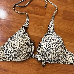 Victoria’s Secret Leopard Bikini Top